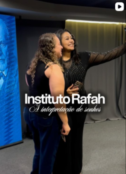 Post do Instagram: evento sobre interpretação dos sonhos